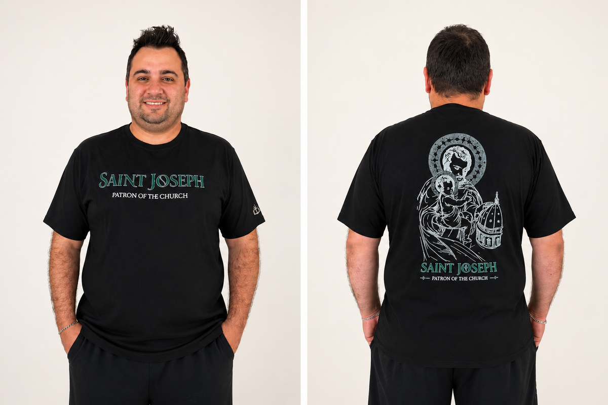St. Joseph Patron of the Church Adult Tee