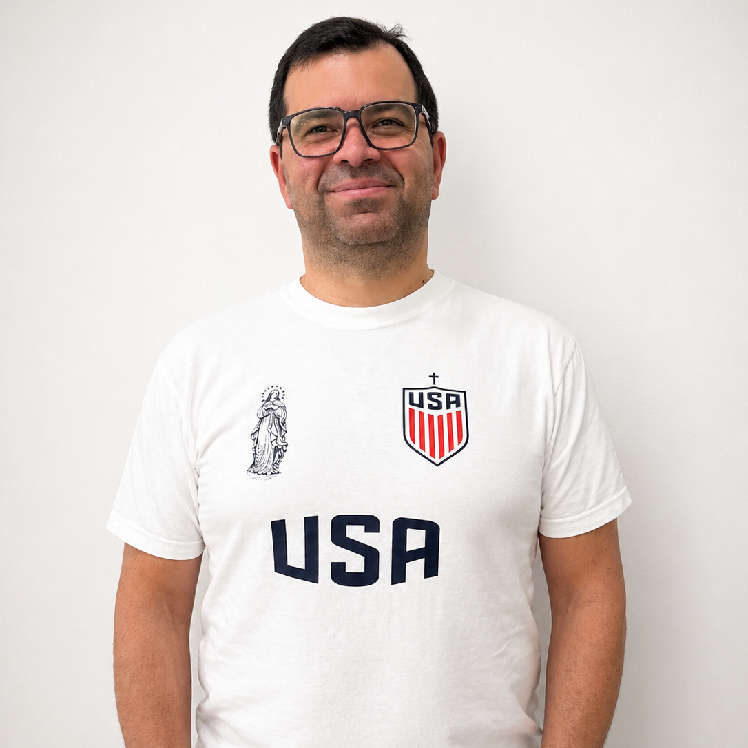 USA Catholic Adult T-Shirt | Special Edition World Cup