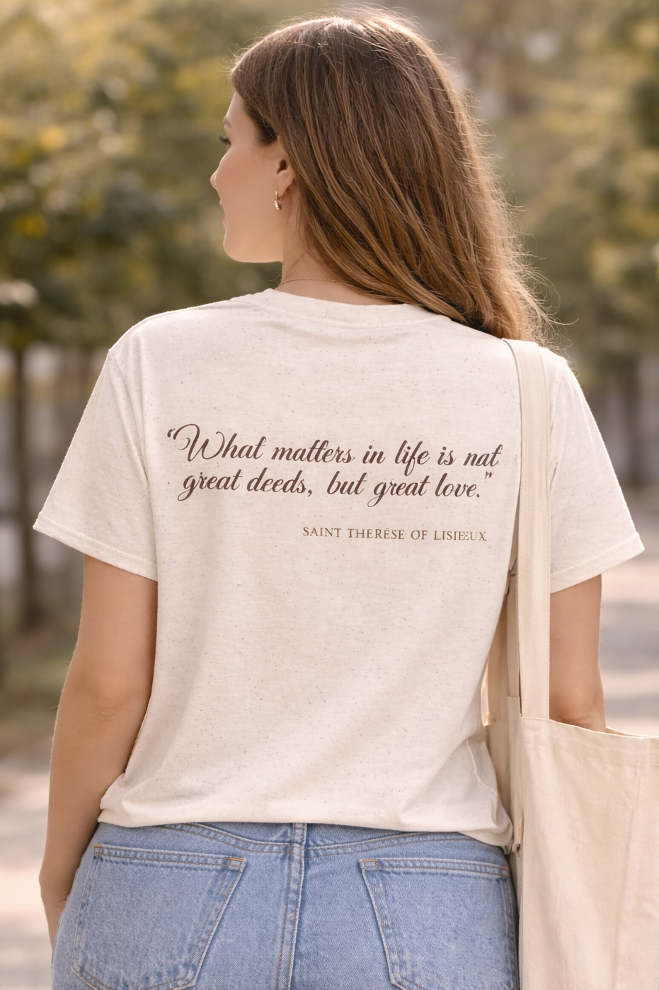 Saint Thérèse of Lisieux Adult T-shirt