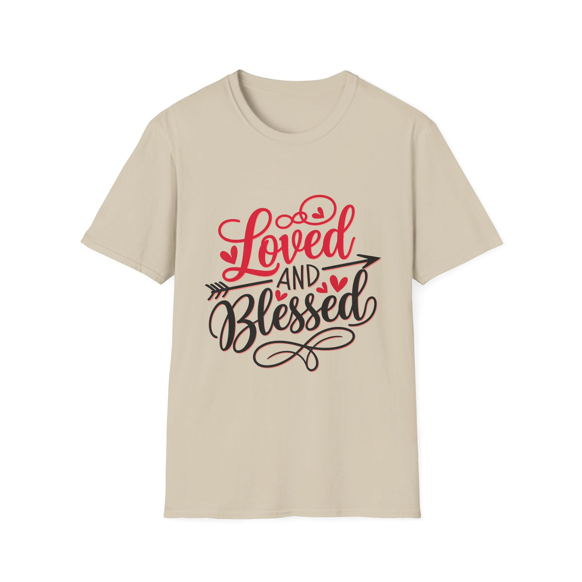 Loved by Him Adult T-Shirt