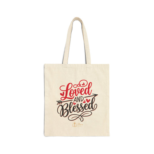 Loved by Him Tote Bag