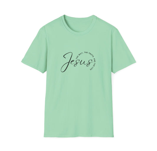 Jesus the Way Adult T-Shirt