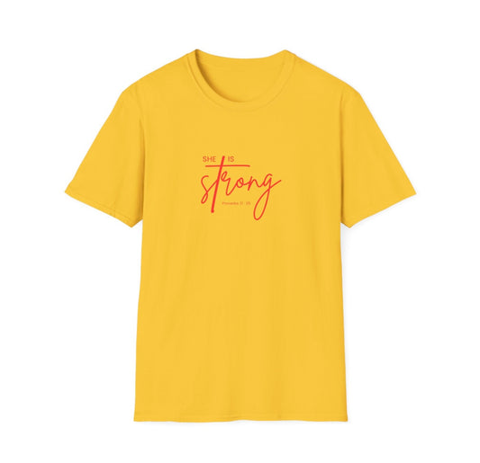 She is Strong Adult T-Shirt