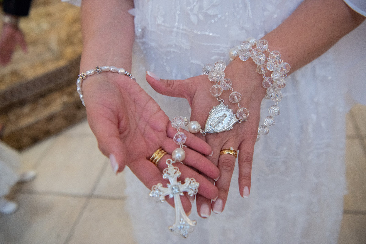 Rosary of Grace – Large Crystal Beads